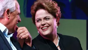 Rousseff: “libre o preso” Lula ganará elecciones en Brasil. Video: AFP