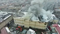 Rusia: al menos 64 muertos en incendio de un centro comercial. Video: AFP