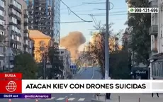 Rusia: Atacan Kiev con drones suicidas - Noticias de rusia