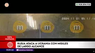 Rusia atacó a Ucrania con misiles de largo alcance