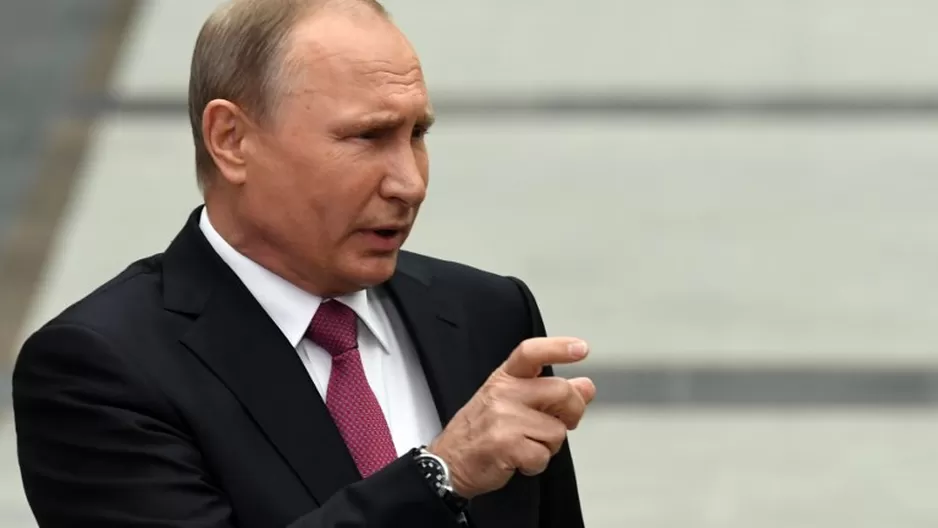 Vladimir Putin, presidente de Rusia. Foto: AFP