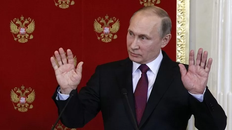 Vladimir Putin, presidente de Rusia. Foto: AFP