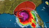 Sally escala a huracán y pone en alerta a Louisiana. Foto: @weatherchannel