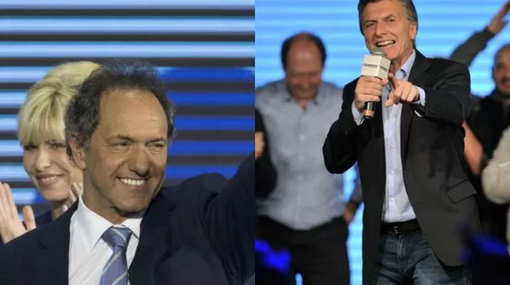 Scioli y Macri, dos destinos parecidos que se cruzan en la pelea por presidir Argentina Scioli y Macri, dos destinos parecidos que se cruzan en la pelea por presidir Argentina