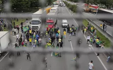 Se intensifican bloqueos y protestas tras derrota de Bolsonaro en Brasil - Noticias de jair-bolsonaro