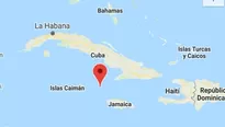 Terremoto de magnitud 7.7 se registra entre Cuba y Jamaica, y activan alerta de tsunami. Foto: Google Maps/Video: Canal N