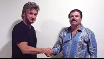 Sean Penn y 'El Chapo' Guzmán en entrevista. Foto: Rolling Stone