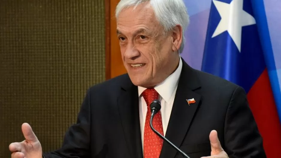 Sebasti&aacute;n Pi&ntilde;era dijo que Chile est&aacute; &quot;en guerra contra un enemigo poderoso e implacable&quot;. Foto: AFP