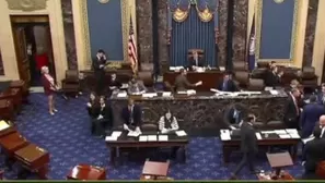Senado de Estados Unidos aprueba resolución para frenar nuevas acciones militares en Venezuela. / Video: Canal N