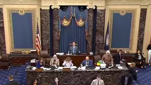 Senado aprueba plan de Trump con más fondos para migración y defensa. Video: Canal N