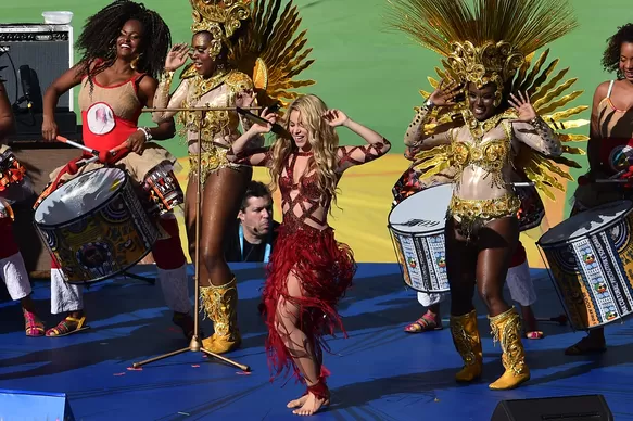 Shakira en Sudáfrica 2014 | Imagen: AFP