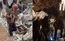 Siria: Bebé recién nacida fue rescatada entre los escombros tras terremoto - Noticias de edicion-dominical