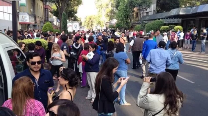 Sismo de 7 grados se registró en México Sismo de 7 grados se registró en México