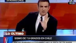 Video: sismo en Chile