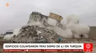 Sismo de magnitud 6.1 deja edificios colapsados en Turquía