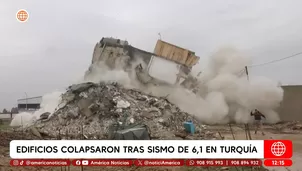 Terremoto en Turquía. América Noticias