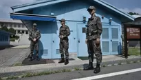 Soldado de Corea del Norte cruza la frontera para desertar a Corea del Sur. Foto: AFP/referencial