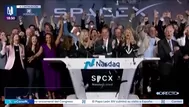 SpaceX conquista la Bolsa de Nueva York con debut histórico
