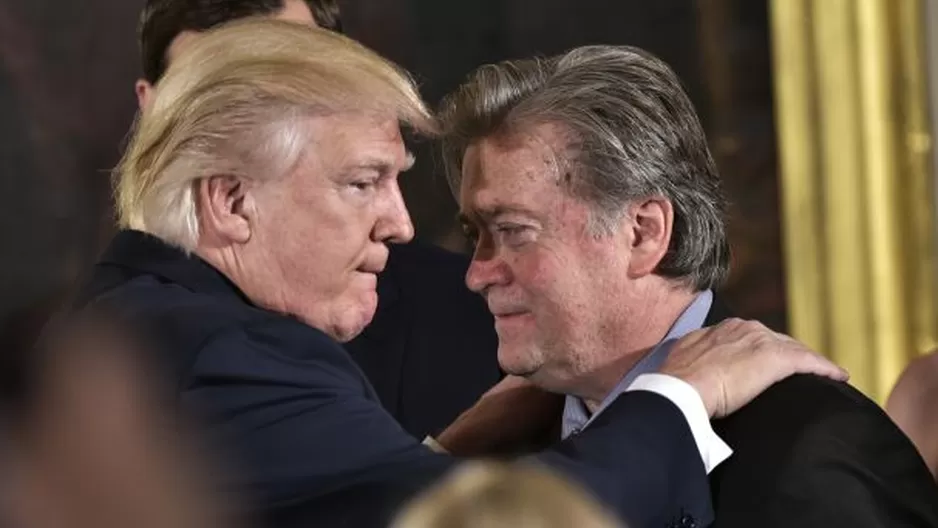 Steve Bannon afirma que acabar con Huawei es más importante que un acuerdo comercial. Foto: AFP