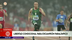 Excampeón paralímpico saldrá en libertad condicional. Foto y video: América Noticias