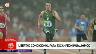 Excampeón paralímpico saldrá en libertad condicional. Foto y video: América Noticias