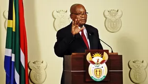 Jacob Zuma dimitió como presidente de Sudáfrica. Foto: AFP