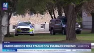 Suecia: ataque con espada en colegio deja un fallecido
