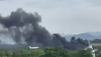 Suiza: incendio en inmediaciones del aeropuerto de Ginebra 