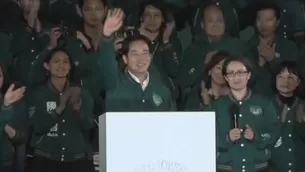 Lai Ching-te, presidente electo de Taiwán - Foto y video: América Noticias