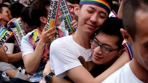 Taiwán legalizó el matrimonio homosexual. Foto y video: AFP