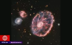 El telescopio James Webb reveló imagen de la galaxia Rueda de Carro - Noticias de nasa
