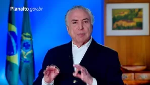 Temer: Mercosur recibiría a Venezuela con "brazos abiertos". Video: AFP