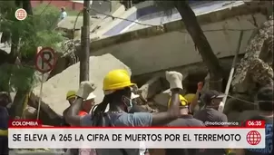 Terremoto en Colombia deja 265 muertos y miles de afectados/ Video y Foto: América Noticias