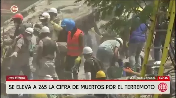 Terremoto en Colombia deja 265 muertos/ América Noticias Terremoto en Colombia deja 265 muertos/ América Noticias