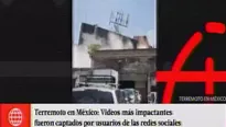 Terremoto en México. Foto: captura de video