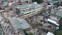 Rescatistas buscan sobrevivientes tras terremoto en México. Video y foto: AFP