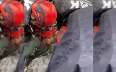 Terremoto en Turquía: El instante en que rescatan a una mujer de los escombros - Noticias de covid-19