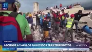 Terremotos en Venezuela: subió a 2645 los fallecidos y 12666 heridos