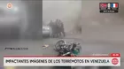 Terremotos en Venezuela: Videos exponen colapso de edificios