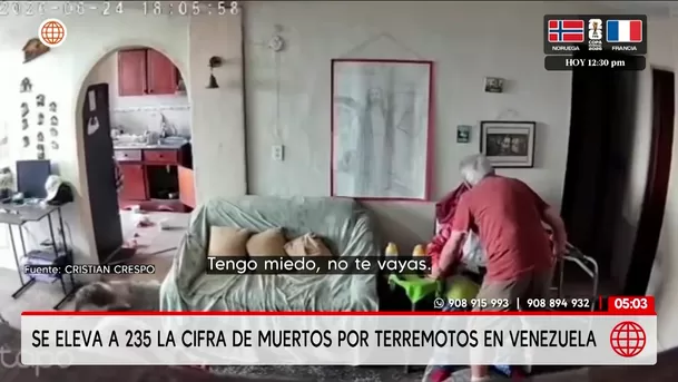 Terremotos en Venezuela: Videos exponen colapso de edificios. Foto: América Noticias