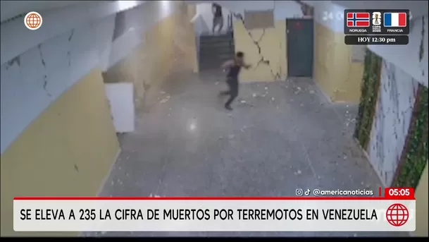 Terremotos en Venezuela: Videos exponen colapso de edificios. Foto: América Noticias