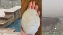 Granizo en Texas / Video: @garyclayton6