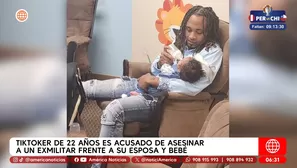 Tiktoker acusado de homicidio tras muerte de exmilitar en EE.UU. Foto y video: América TV