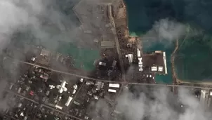 Tonga: Imágenes aéreas muestran la devastación tras el tsunami / Foto: EFE