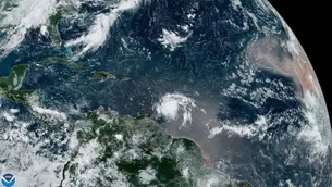 Tormenta Dorian amenaza el Caribe y podría convertirse en huracán. Foto: EFE