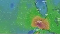 Tormenta Elsa deja atrás Cuba y se aproxima a Florida. Foto: Captura Windy / Video: 