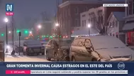 Tormenta invernal causa caos en el este de Estados Unidos