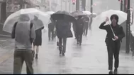 Tormenta Jangmi golpea a Japón: al menos 16 heridos