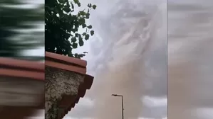 Un tornado dejó 26 heridos y un centenar de viviendas dañadas en el sur de Francia. Video: Canal N