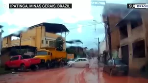 Lluvias torrenciales en Brasil causan al menos diez muertos. Foto y video: Canal N